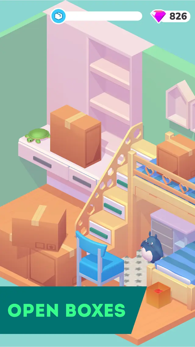 Captura do jogo Decor Life - Design de casa