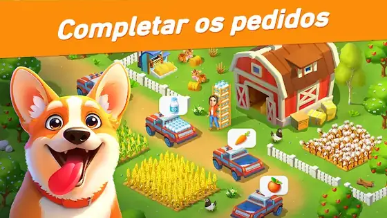 Imagem promocional do jogo Goodville: Fazenda de aventura
