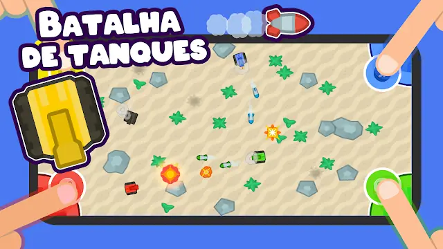 Ecrã do jogo Jogos para 2 3 e 4 Jogadores para Android