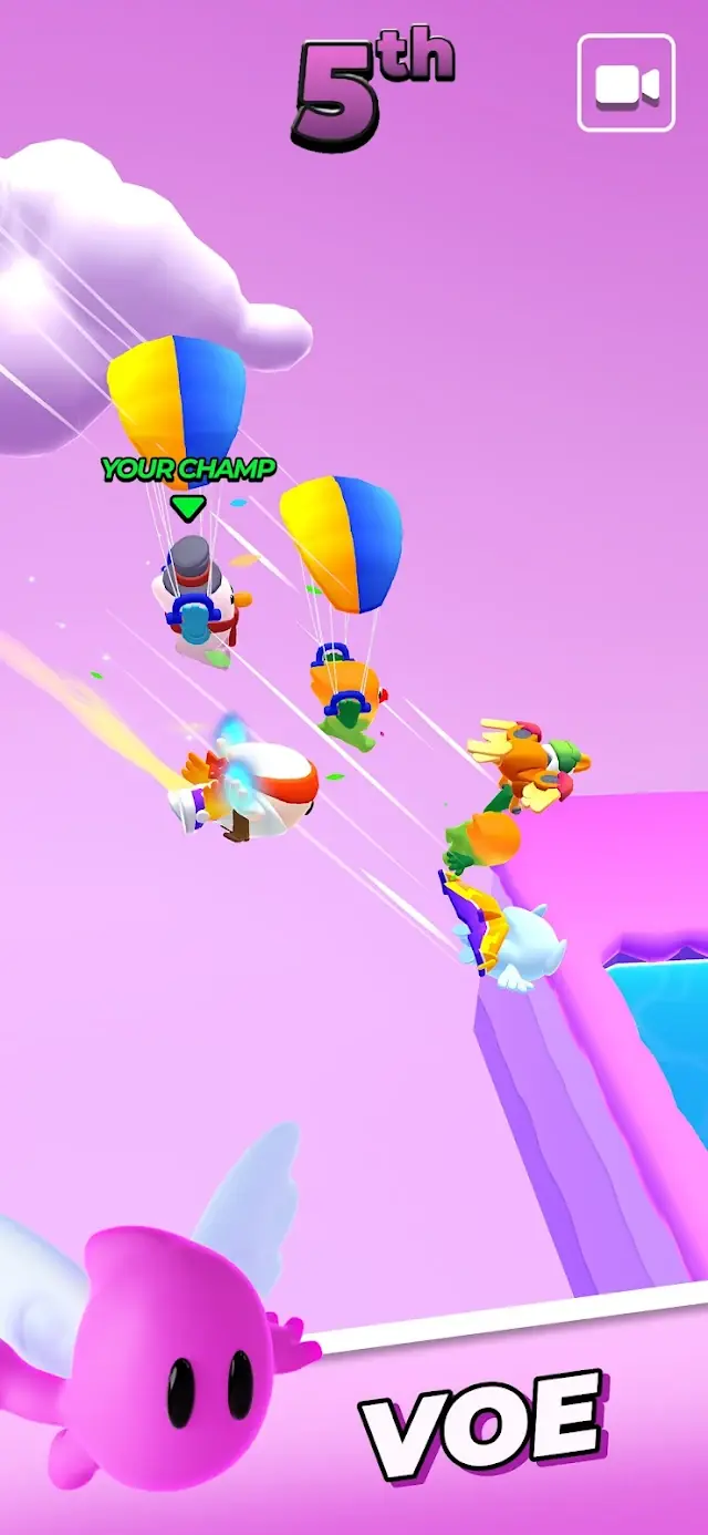 Captura do jogo Pocket Champs: Corridas